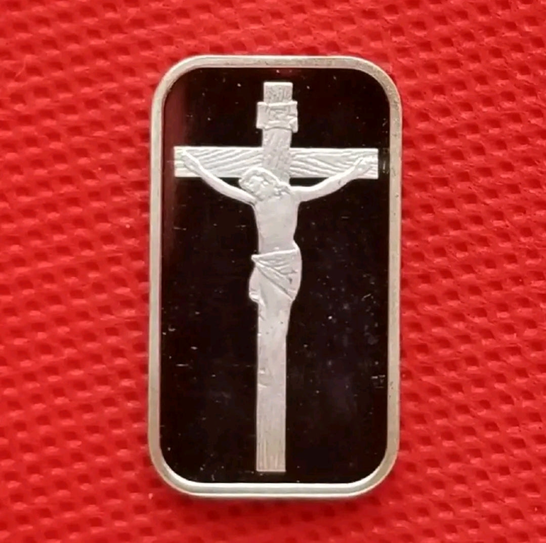 1 gram Crucifixion bar