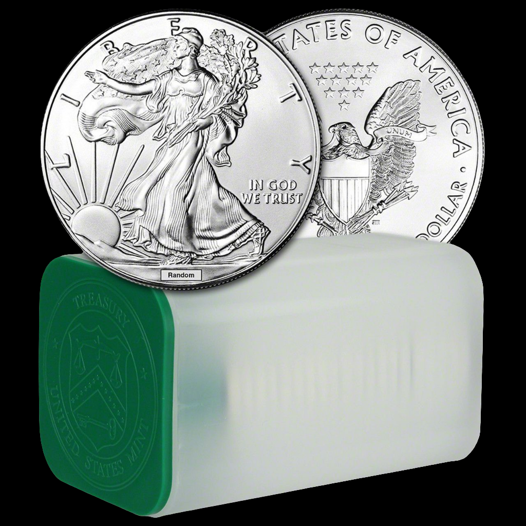 Backdate American Silver Eagles Tube (20oz)