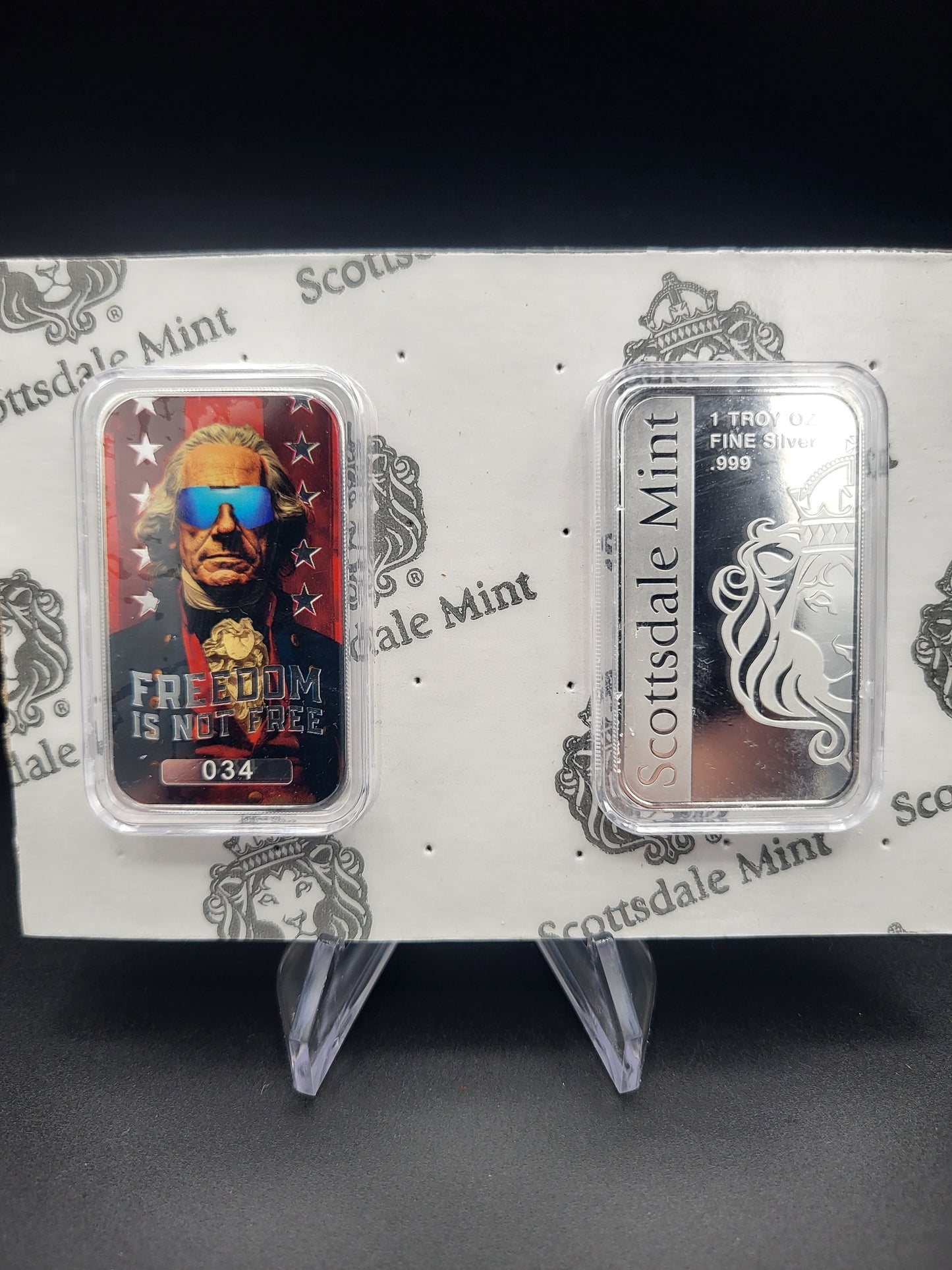 1oz FREEDOM IS NOT FREE bar