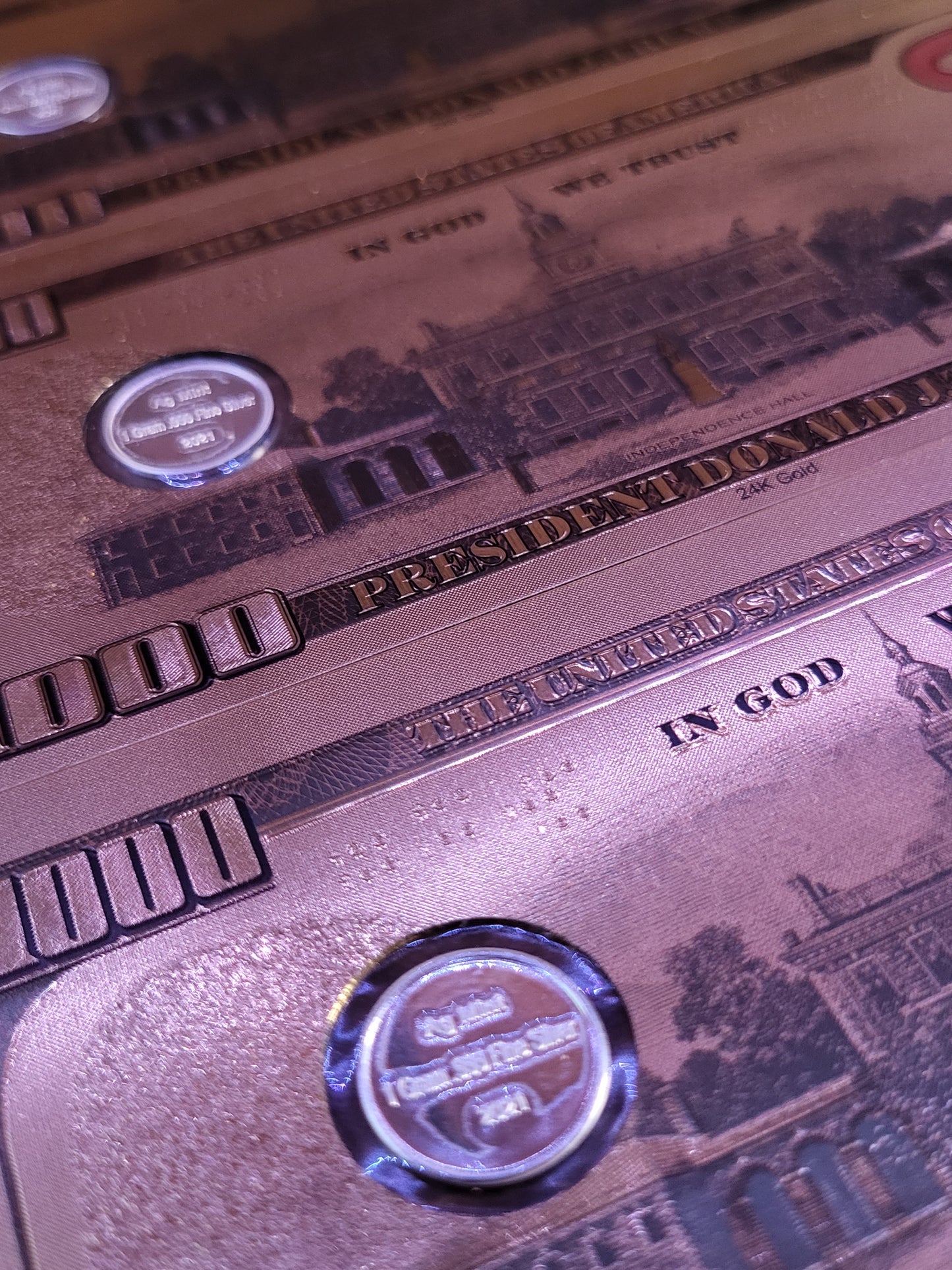 $1000 Trump Note (ETHERIUM EDITION)