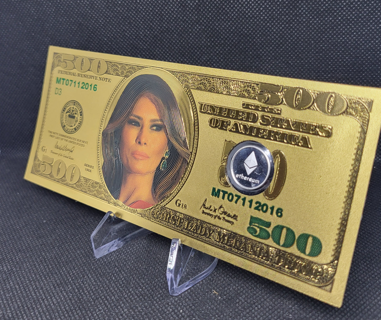 Melania Note (ETH EDITION)