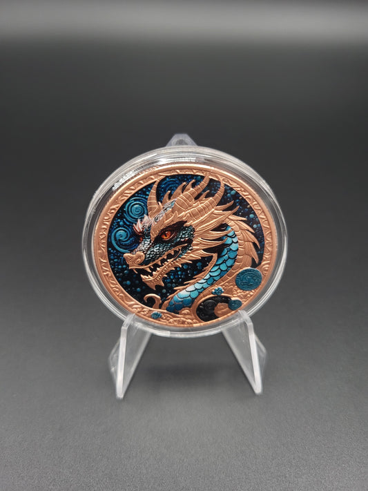 2024 Lunar Dragon 33.5 grams Copper