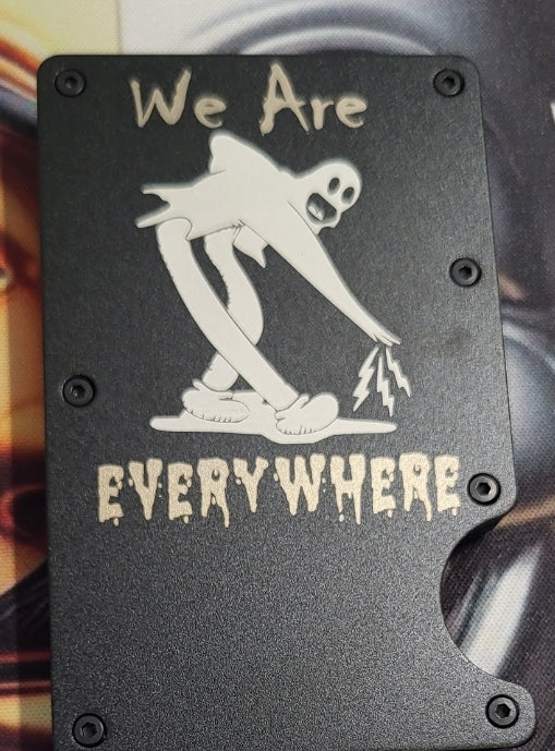 We Are Everywhere minimalist wallet