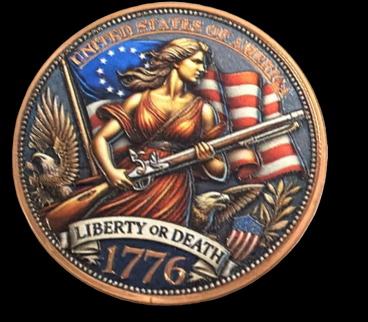 1oz CU Liberty or Death