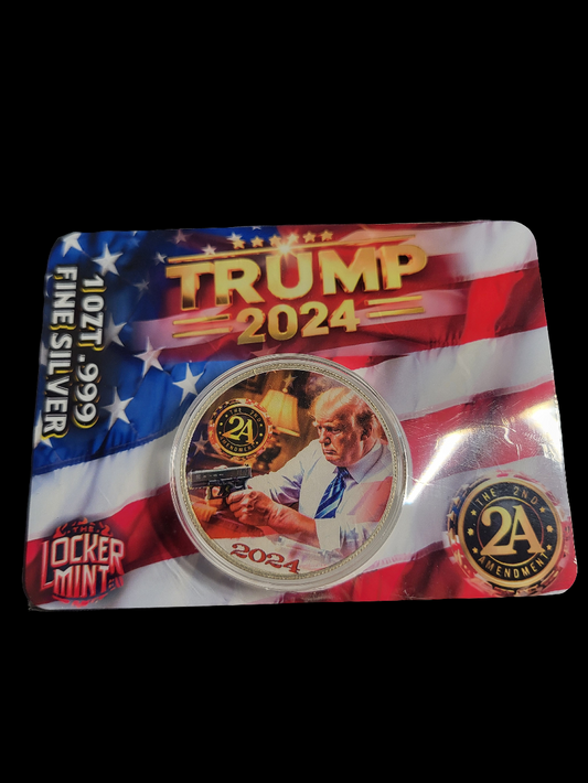 1oz Trump 2A By Locker Mint