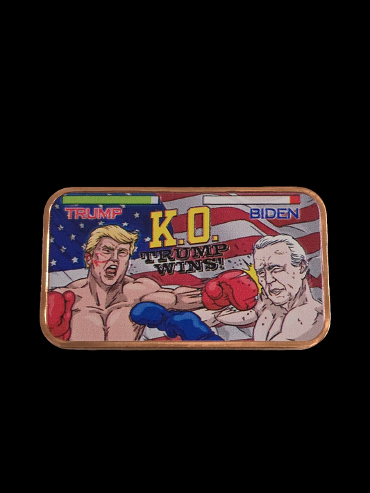1oz CU "TRUMP WINS"