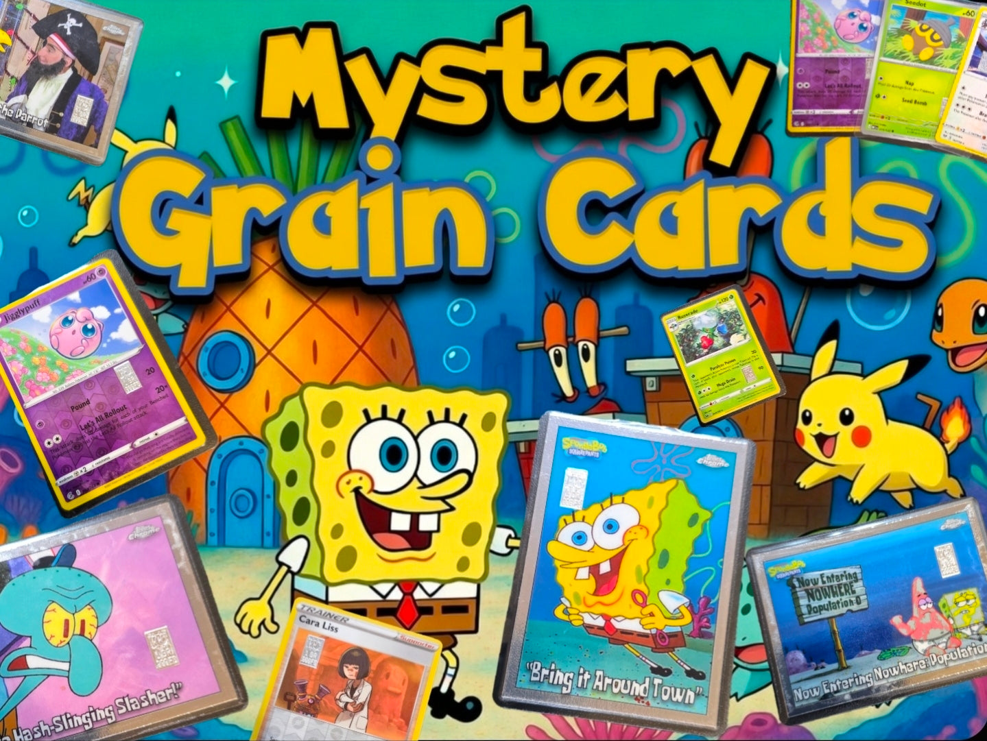Through The Ages: Mystery Grain Card Packs (Real Precious Metals!)