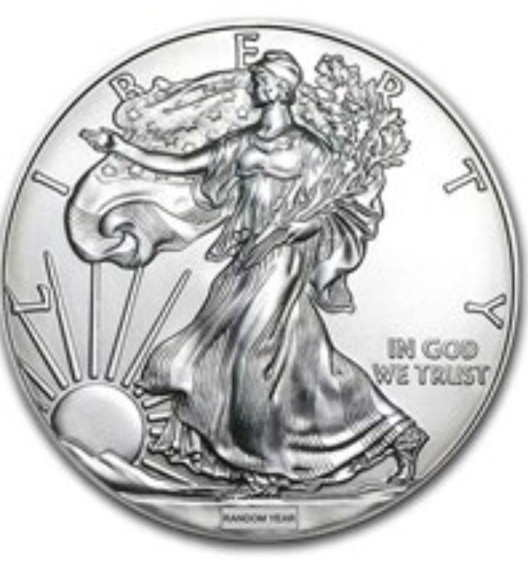 Backdate American Silver Eagles Tube (20oz)