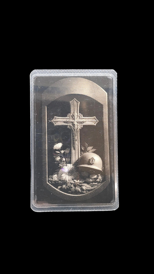 Soldier Honor Grain Silver Card