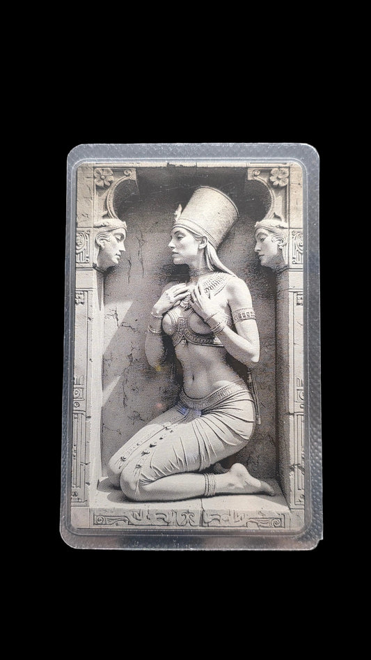 Egyptian Grain Silver Card