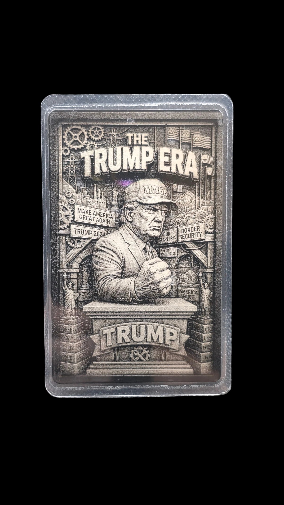 Trump Era Grain Silver Card