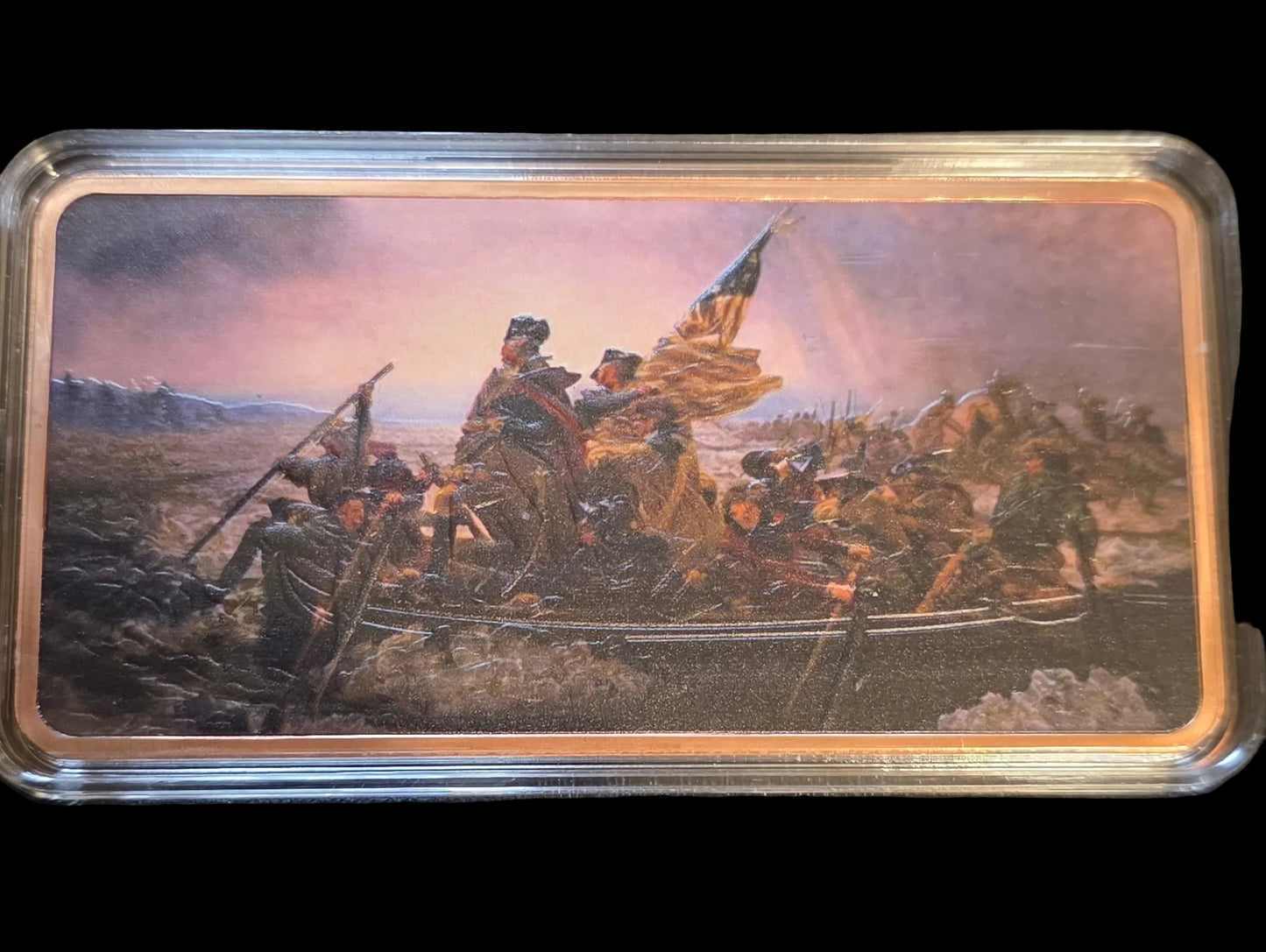 10oz CU Washington Crossing the Delaware Bar