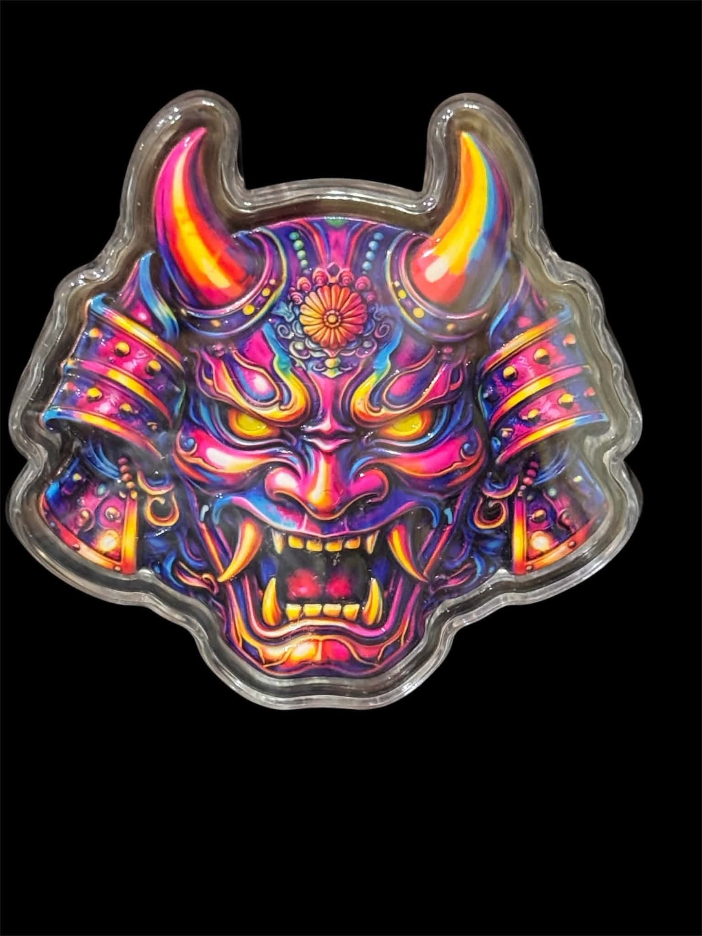 5oz Neon Oni Mask Copper