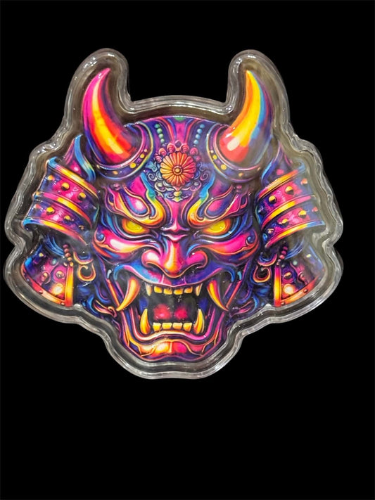 5oz Neon Oni Mask Copper