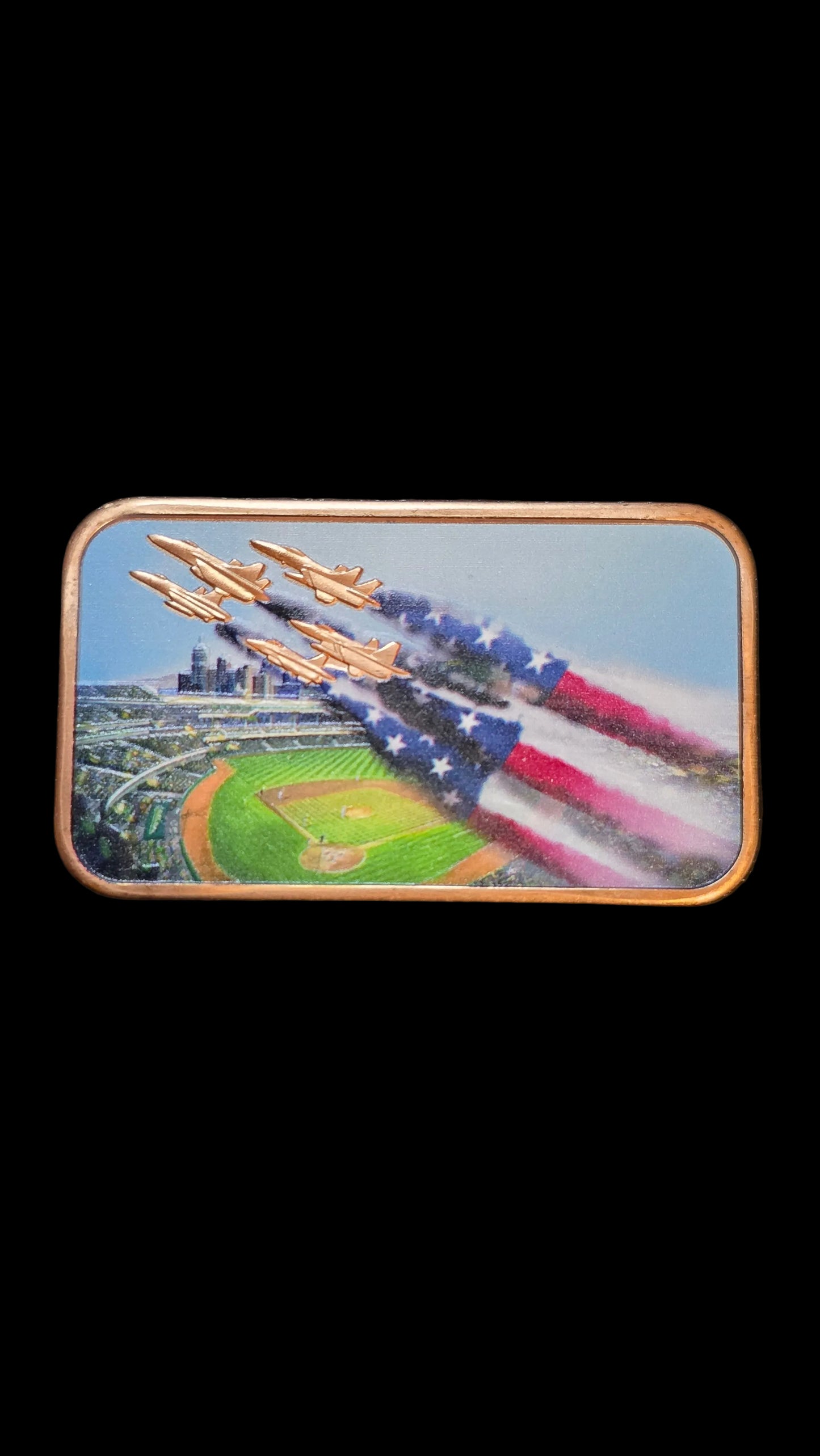 1oz American Baseball CU