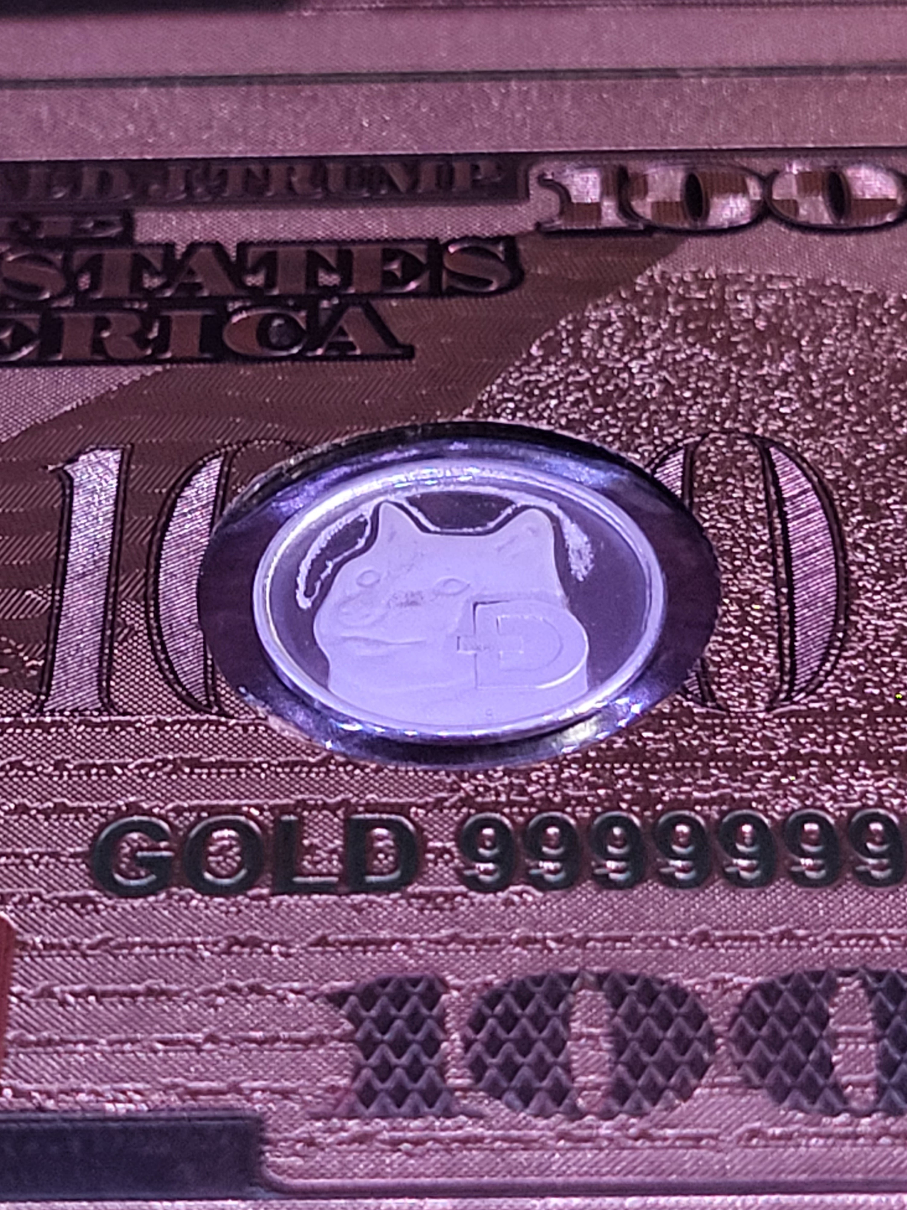 Doge Notes $1000 Trump Note (DOGE EDITION) – Precious Metal Keepsakes