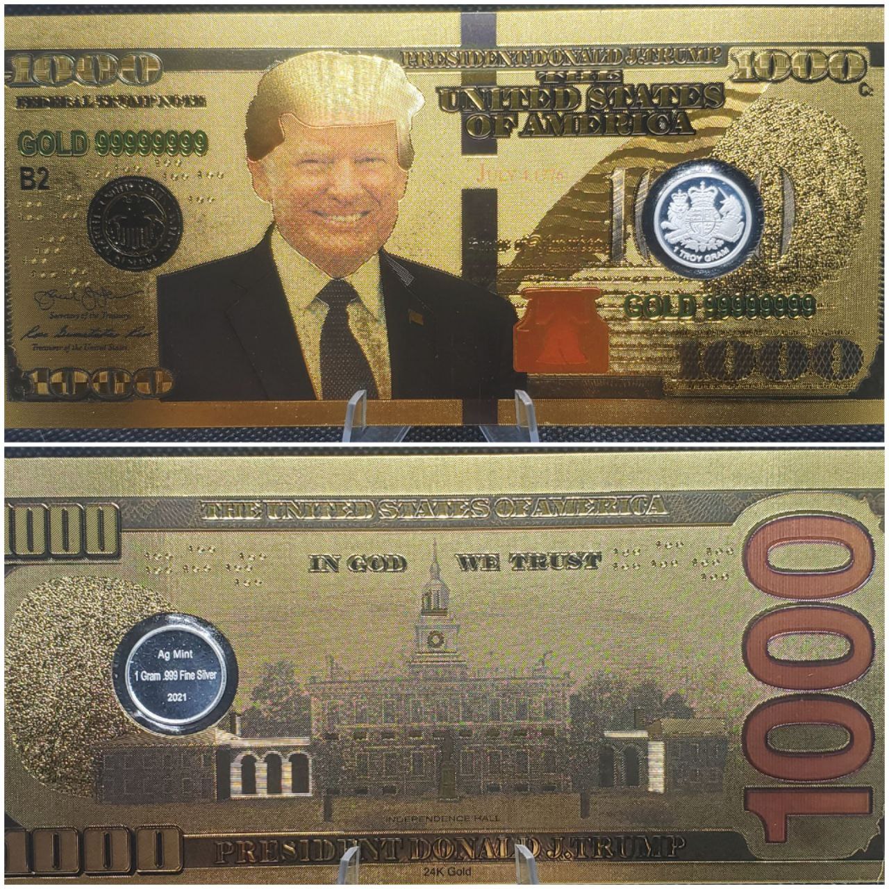$1000 Trump Note (CREST EDITION)